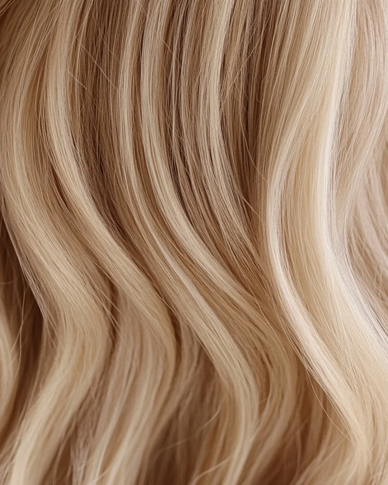 Gesundes, glänzendes Haar nach Haarpflege-Beratung